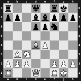 1965 Reggio Emilia 6566 08th – Round 7 – Parma, Bruno – 1/2-1/2 – Trincardi, Tullio – G13
