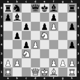 1965 Reggio Emilia 6566 08th – Round 9 – Szilagyi, Gyorgy Laszlo – 0-1 – Paoli, Enrico – G15