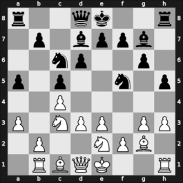 1965 Reggio Emilia ITA – Round 5 – Rabar, Braslav – 1/2-1/2 – Ujtelky, Maximilian – G8