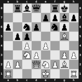 1965 Reggio Emilia ITA – Round 6 – Ujtelky, Maximilian – 1/2-1/2 – Szilagyi, Gyorgy Laszlo – G9