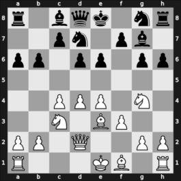 1965 Reggio Emilia ITA – Round 11 – Trincardi, Tullio – 1/2-1/2 – Ujtelky, Maximilian – G20