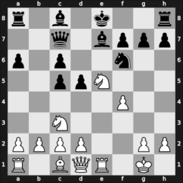 1965 Rhode Island – Round 1 – Suesman – 1/2-1/2 – Barry Bertomeu, Enrique – G5