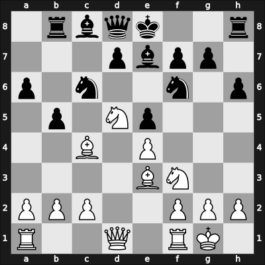1965 Rio de Janeiro – Round 1 – Mangini, Jose Henrique de Mello – 1/2-1/2 – Rocha, Antonio – G5