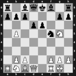 1965 Rubinstein Memorial – Round 2 – Vasiukov, Evgeni – 0-1 – Neikirkh, Oleg – G8