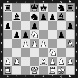 1965 Rubinstein Memorial – Round 3 – Filipowicz, Andrzej – 0-1 – Ujtelky, Maximilian – G14