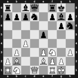 1965 Sarajevo – Round 1 – Kozomara, Vlado – 1/2-1/2 – Tringov, Georgi P – G4