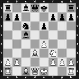 1965 Sarajevo – Round 1 – Uhlmann, Wolfgang – 1/2-1/2 – Trifunovic, Petar – G5