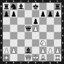 1965 Sarajevo – Round 1 – Kozomara, Vlado – 1/2-1/2 – Mihaljcisin, Mihajlo – G14