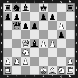 1965 Sarajevo – Round 1 – Suetin, Alexey S – 1-0 – Matulovic, Milan – G17