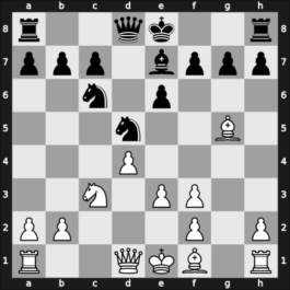 1965 Sarajevo – Round 1 – Lengyel, Laszlo – 1/2-1/2 – Kozomara, Vlado – G22