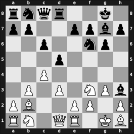 1965 Sarajevo – Round 3 – Polugaevsky, Lev – 1-0 – Trifunovic, Petar – G30