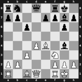 1965 Sarajevo – Round 4 – Trifunovic, Petar – 1/2-1/2 – Tringov, Georgi P – G38