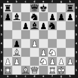 1965 Sarajevo – Round 6 – Malich, Burkhard, Dr. – 1/2-1/2 – Ciric, Dimitrije – G46