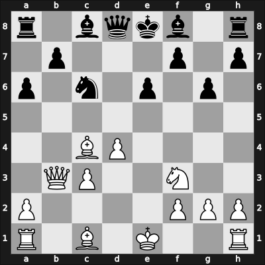 1965 Sarajevo – Round 9 – Polugaevsky, Lev – 1/2-1/2 – Forintos, Gyozo V – G60