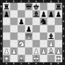 1965 Sarajevo – Round 12 – Forintos, Gyozo V – 0-1 – Trifunovic, Petar – G78