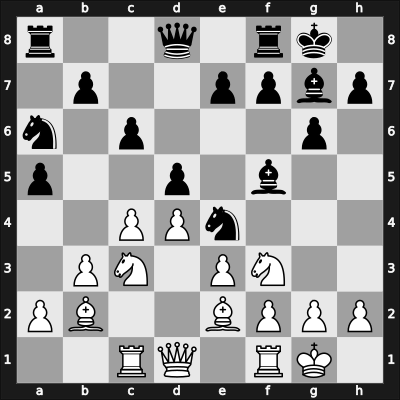 1965 Sarajevo – Round 13 – Trifunovic, Petar – 1/2-1/2 – Bogdanovic, Radivoje – G88