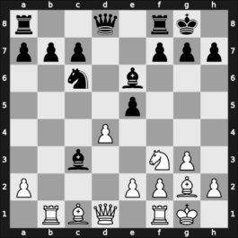1965 Sinaia stud ol final – Round 3 – Ree, Hans – 0-1 – Kovacs, Laszlo M – G15