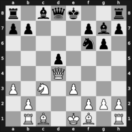 1965 Tallinn ch-URS – Round 1 – Taimanov, Mark E – 1/2-1/2 – Osnos, Viatcheslav – G3