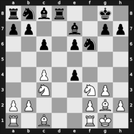 1965 Tallinn ch-URS – Round 1 – Kortchnoi, V. – 1/2-1/2 – Bronstein, Daniel E – G12