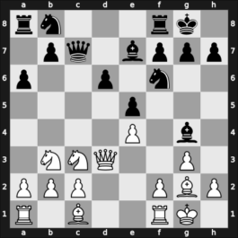 1965 Tallinn ch-URS – Round 1 – Bronstein, David I – 0-1 – Sakharov, Yuri G. – G84