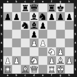 1965 Tallinn ch-URS – Round 1 – Vasiukov, Evgeni – 1-0 – Khasin, Abram – G91