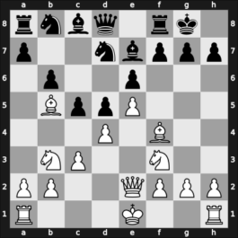 1965 Tallinn ch-URS – Round 1 – Sakharov, Yuri G. – 1/2-1/2 – Suetin, Alexey S – G122