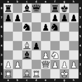 1965 Tbilisi – Round 1 – Alatortsev, Vladimir N. – 1/2-1/2 – Kolarov, Atanas S. – G20