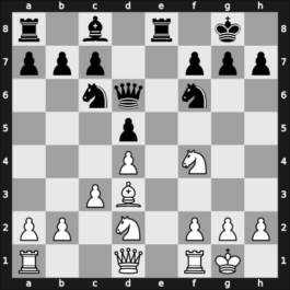 1965 Tbilisi – Round 1 – Soos, Bela – 1/2-1/2 – Lilienthal, Andor – G55