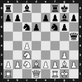1965 Tbilisi Tbilisi GEO – Round 1 – Kholmov, Ratmir D – 1/2-1/2 – Jansa, Vlastimil – G1