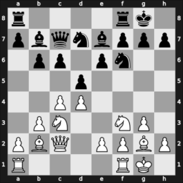 1965 Tbilisi Tbilisi GEO – Round 1 – Damjanovic, Mato – 1/2-1/2 – Balcerowski, Witold – G7