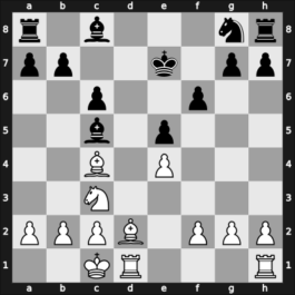 1965 Tbilisi Tbilisi GEO – Round 1 – Radulov, Dmitrii – 1/2-1/2 – Kholmov, Ratmir D – G45