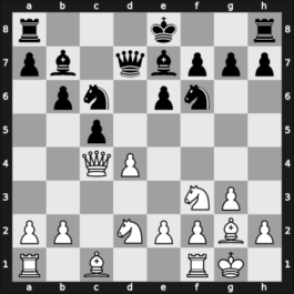 1965 Titograd – Round 2 – Ivkov, Borislav – 1/2-1/2 – Ciric, Dragoljub M – G14