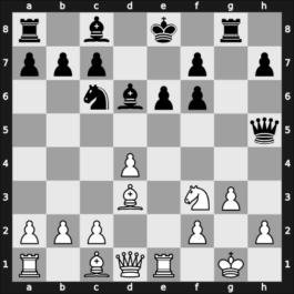 1965 Titograd – Round 2 – Matanovic, Aleksandar – 1/2-1/2 – Marić, Rudolf – G20