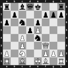 1965 Titograd – Round 3 – Nikolic, Stanimir – 1/2-1/2 – Ivkov, Borislav – G22