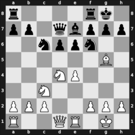 1965 Titograd – Round 5 – Bradvarevic, Aleksandar – 1/2-1/2 – Bertok, Mario Jr. – G36