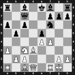 1965 Titograd – Round 5 – Susic, Idriz – 1/2-1/2 – Ivkov, Borislav – G37