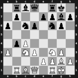 1965 Titograd – Round 8 – Bertok, Mario Jr. – 1/2-1/2 – Matulovic, M. – G53