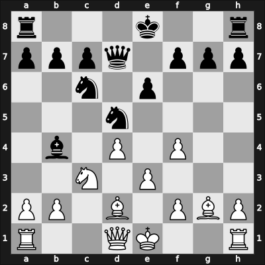 1965 Titograd – Round 14 – Bertok, Mario Jr. – 1/2-1/2 – Knezevic, Milorad – G99