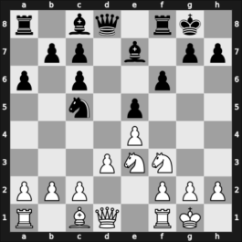 1965 Titograd – Round 14 – Nikolic, Stanimir – 1/2-1/2 – Matanovic, Aleksandar – G104