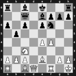 1965 URS-JUG – Round 3 – Polugaevsky, Lev – 1-0 – Matulovic, Milan – G12