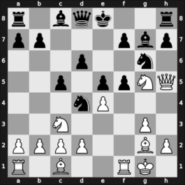 1965 URS-JUG – Round 6 – Taimanov, Mark E – 1-0 – ? – G23