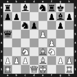 1965 URS-ch33 Tallinn EST – Round 1 – Lepeshkin, Vladimir – 1/2-1/2 – Gufeld, Eduard – G12