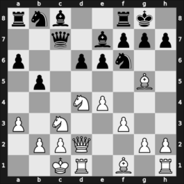 1965 USSR – Round 1 – Agzamov, Adel – 0-1 – Tukmakov, Vladimir B – G14