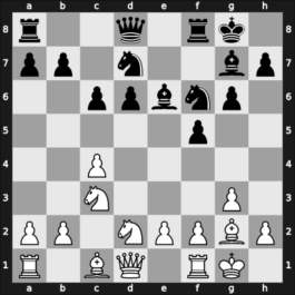 1965 USSR – Round 1 – Etruk, Rein T – 0-1 – Kholmov, Ratmir D – G29