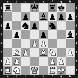 1965 Ulan Bator – Round 1 – Ujtumen, Tudev – 1-0 – Nezhmetdinov, Rashid – G4