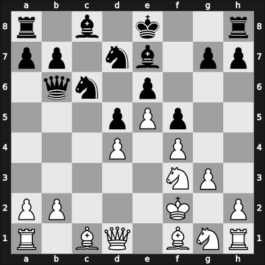 1965 Wch U20 f-A – Round 2 – Tukmakov, Vladimir B – 1-0 – Farago, Ivan – G3