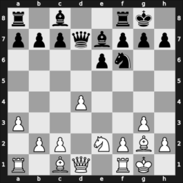 1965 Wch U20 f-A – Round 5 – Huebner, Robert – 1/2-1/2 – Farago, Ivan – G10