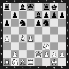 1965 Wch women Riga LAT – Round 3 – Kushnir Aleksandr – 1/2-1/2 – Gaprindashvili, Nona – G3