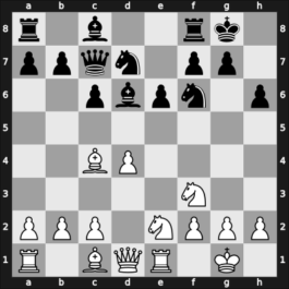 1965 Sinaia (WchT U26 12. fin-A) – Round 3 – Kavalek, Lubomir – 0-1 – Bleiman, Yaacov – G16