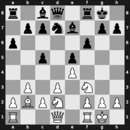 1965 WchT U26 12. fin-A – Round 6 – Hennings, Artur – 1/2-1/2 – Ree, Hans – G36